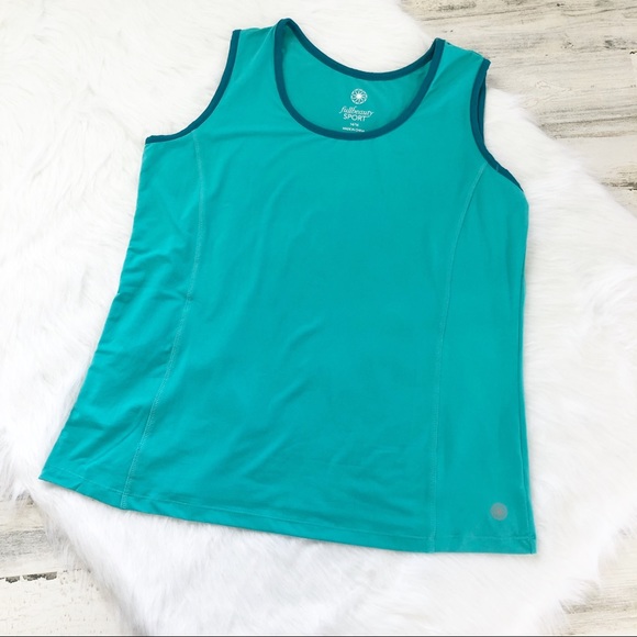Full Beauty Sport Tank Tops 1-Maroon 1-Teal  14/16 - Picture 2 of 14
